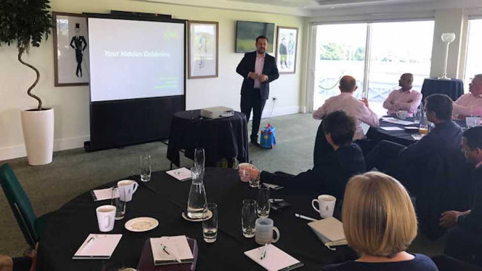 We had a fantastic presentation from Aaron Wood which really got a lot of people thinking!