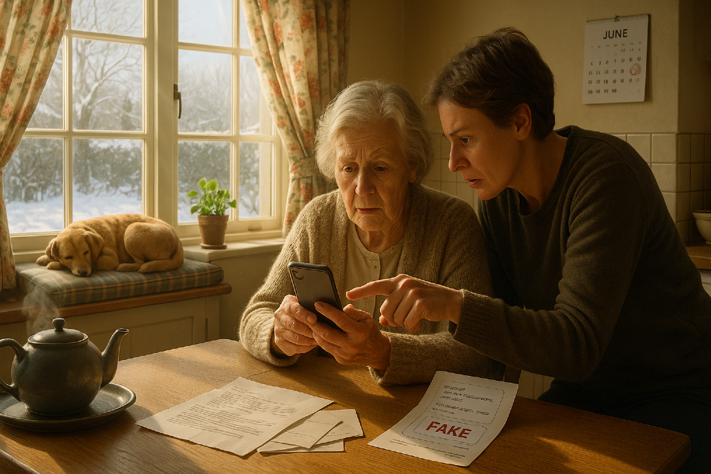 Winter fuel payment scams, Empty pockets, frozen heart, Beware of deceit