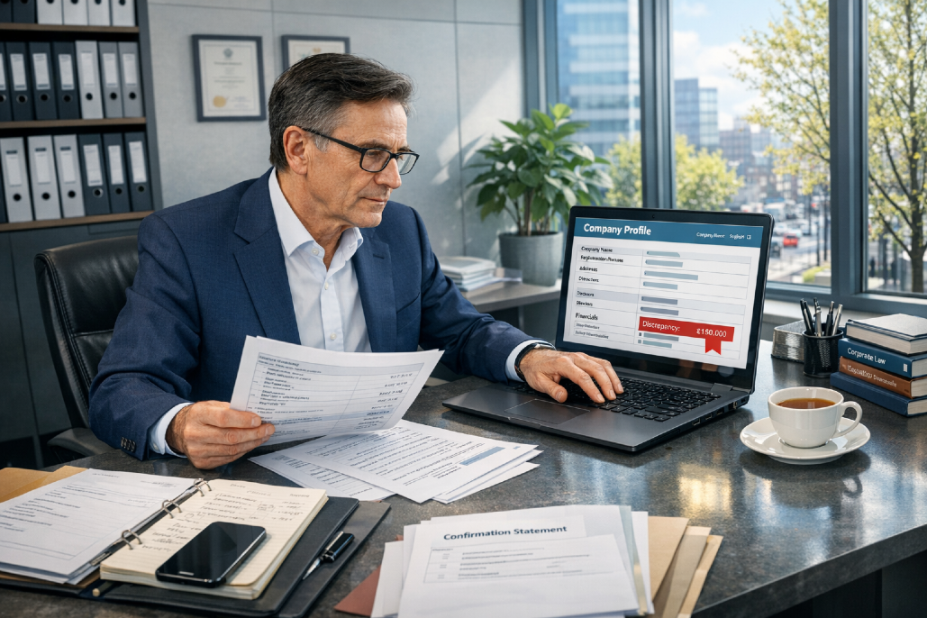 Companies House data glitch, Numbers and names mixed up, Confusion reigns free